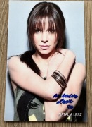 Natalia Lesz - oryginalny autograf karta 10x15 cm