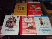6x MIKOŁAJEK Rodzinne Szkolne Przygody Rozrywki Skarb Przepisy Rozkładanka