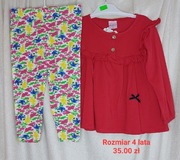 Komplet dla dziewczynki- rozmiar 104