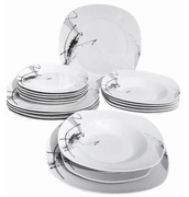 Nowy Komplet Obiadowy 18 elementów - zmywarka/mikrofalowka