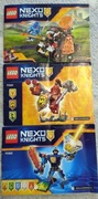 Lego instrukcja do LEGO NEXO KNIGHTS 70311,70331,70362
