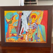 Obraz P. Picassa Ukrzyżowanie 