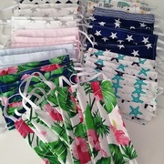 Maseczki bawełna z flizelina