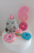 Zestaw na tort Pusheen 