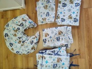 super zestaw misie dla chłopca Jukki pościel ochraniacze