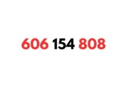 606 154 808 STARTER HEYAH KARTA SIM UNIKATOWY ZŁOTY PROSTY ŁATWY NUMER