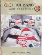 KOMPLET POŚCIELI BAWEŁNIANA 160X200cm 