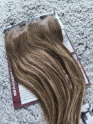 Clip-In włosy naturalne 7 szt. Ombre Brąz/Miodowy Blond 50cm 90g Nr: 76