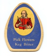 Podkładka pod piwo Pick Flowers Keg Bitter
