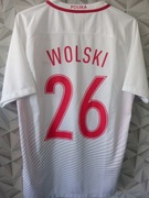 Koszulka Meczowa Reprezentacji Polski Rafał Wolski 2016-2017 Euro