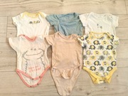 Zestaw 6 body 62/68 krótki rękaw 
