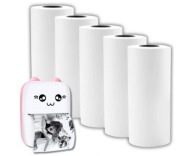 5 rolek papieru termicznego do Drukotka