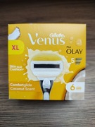 Gillette Venus Comfortglide Coconut plus Olay Wkłady do maszynki, 6 sztuki