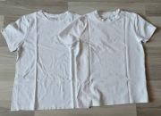 Next Zalando T-shirt biały koszulka krótki rękaw biały Zestaw 2szt. 140-146