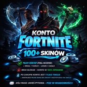 Konto fortnite 100+ skinow