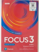 Focus 3 Second Edition Student's Book Podręcznik PEARSON + KOD ONLINE