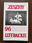 Zeszyty Literackie nr 96 Zima 2007 Sandor Marai