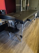 Łóżko stół do masażu rehabilitacji składany aluminiowy przenośny +pokrowiec