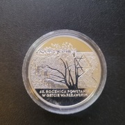 20 zł 2008 Getto Warszawskie – 65. rocznica | SREBRO 925 | NBP 
