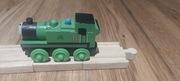 Pociąg PERCY lokomotywa tory drewniane plastik Tomek i Przyjaciele SODOR