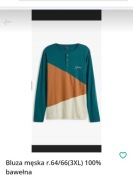 Bluza męska r.64/66(3XL) 100% bawełna 
