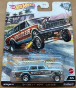 Hot Wheels Premium CAR Culture 64 Chevy Nova Gasser