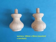 nogi nóżki do mebli drewniane do mebli regału szafki komody