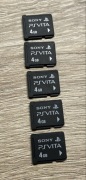 Zestaw 5 kart pamięci SONY PSVITA 4GB