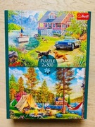 TREFL PUZZLE 2X500 LETNI RELAKS 37497