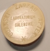 PRL Puste Pudełko po Leku Gdańsk Zarząd Aptek Lab. Galenowe