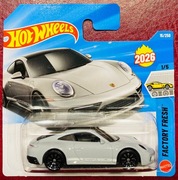 Hot Wheels Mainline 2026 - Porsche 911 Carrera T - Nowy ODLEW