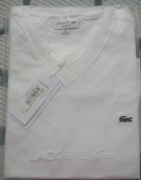 Lacoste Męski T-Shirt M kolor biała M, patrz fotki i opis 