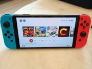 KONSOLA NINTENDO SWITCH OLED V2 PRZEROBIONA + DODATKI!