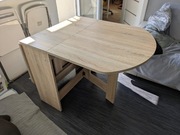 Stół rozkładany Alling z Jysk 80/100/163