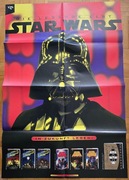 Star Wars - plakat niemiecki reklamujący wydania książkowe