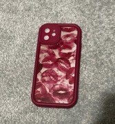 Etui IPhone 12 czerwone