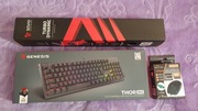 Zestaw - klawiatura Genesis Thor303 RGB + podk. + mysz (gw. do 03.2026r.)