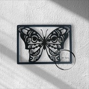 Dekoracja ścienna ażurowa motyl. Obraz motyl. Motyl w ramce. Motyle