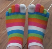 SKARPETKI PIĘCIOPALCZASTE kolorowe stopki (fivefingers) 36-39