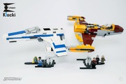 Ekspozytory, podstawki do LEGO SW E-Wing vs Shin Hati's Starfighter 75364