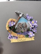 Magnes na lodówkę Ustroń