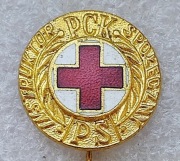 Odznaka. Instruktor PCK Społeczny PS Polska  Rzadki znak!