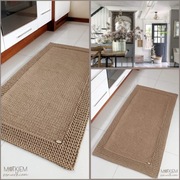Dywan ze sznurka pleciony , 60/120cm Motkiemisznurkiem bawełna 