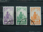 1918 Poczta lokalna. 7 - 9 Kasowane. Żarki. Gwarancja!!