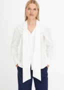 Biała bluzka z wiązaniem Bodyflirt 40 nowa