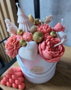 Świąteczne Flower boxy ze świeczek sojowych 