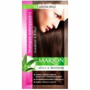 Marion Szampon Koloryzujący 4-8 Myć 58 Średni  Brąz Saszetka 40 ml
