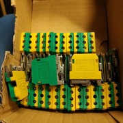 ZGO 16 złączka zacisk kablowy na szynę TS-35 PE