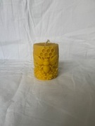 Naturalna świeczka z wosku pszczelego