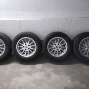 Oryginalne felgi 15 cali plus opony letnie Kumho
